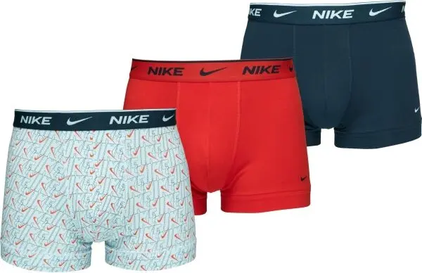 Nike Nike EDAY COTTON STRETCH Мъжки боксерки, микс, размер