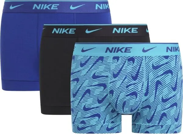 Nike Nike EDAY COTTON STRETCH Мъжки боксерки, синьо, размер