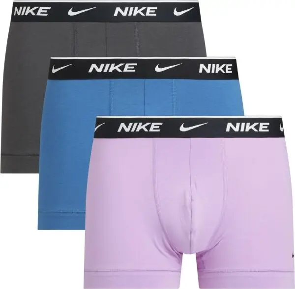 Nike Nike EDAY COTTON STRETCH Мъжки боксерки, тъмносиво, размер