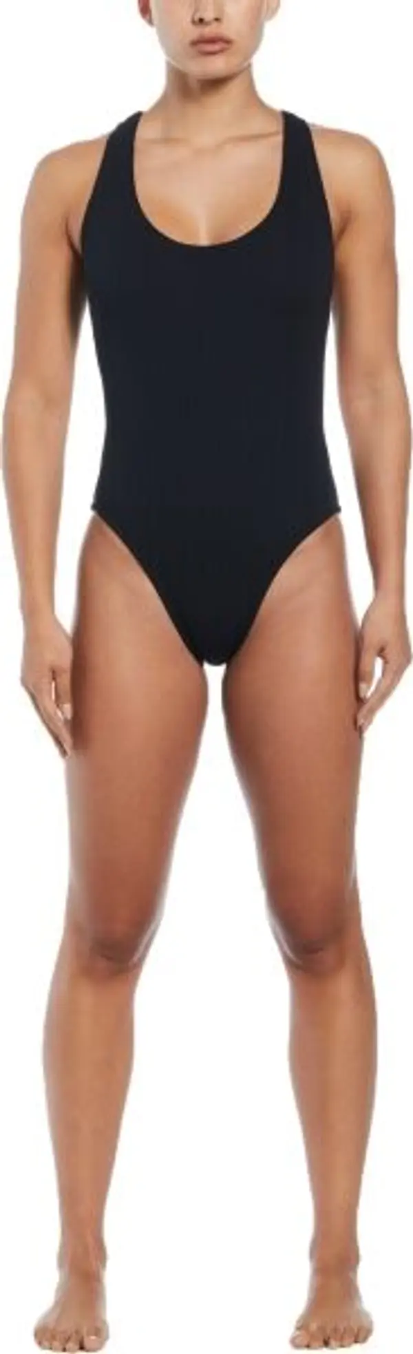 Nike Nike ELEVATED ESSENTIAL Дамски цял бански, черно, размер