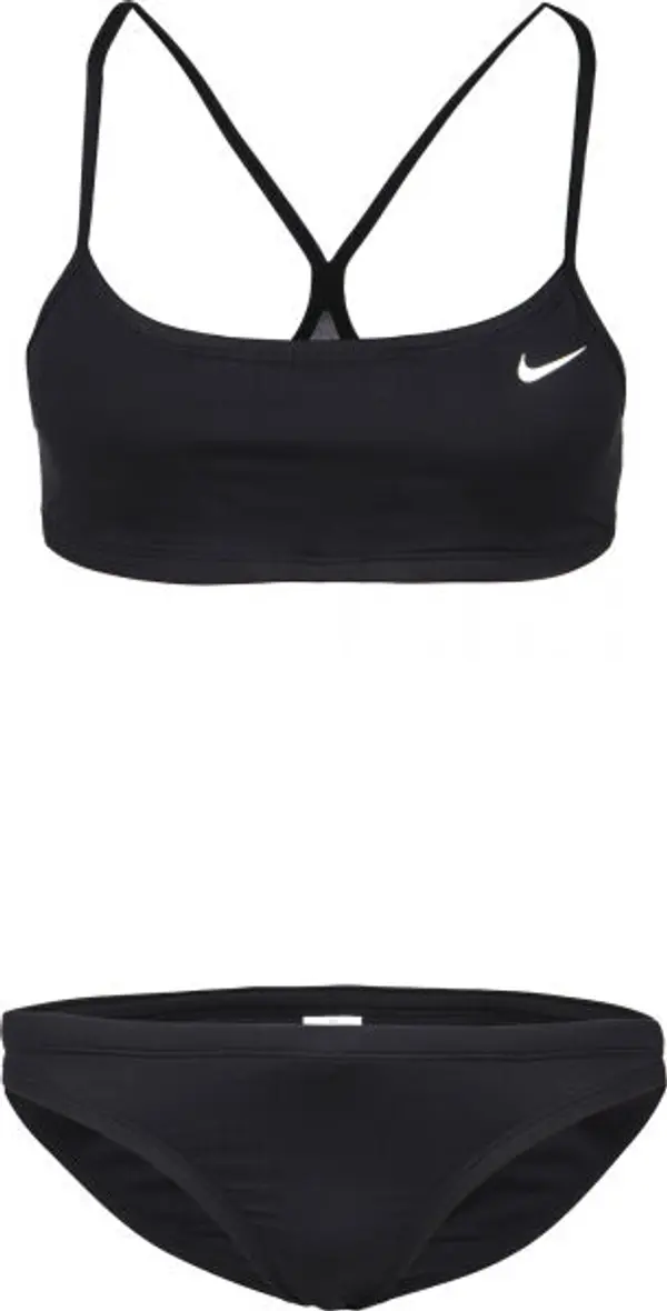 Nike Nike ESSENTIALS SPORTS BIKINI Дамски бански костюм от две части, черно, размер
