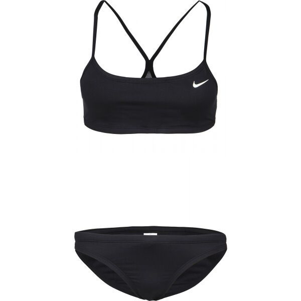 Nike Nike ESSENTIALS SPORTS BIKINI Дамски бански костюм от две части, черно, размер