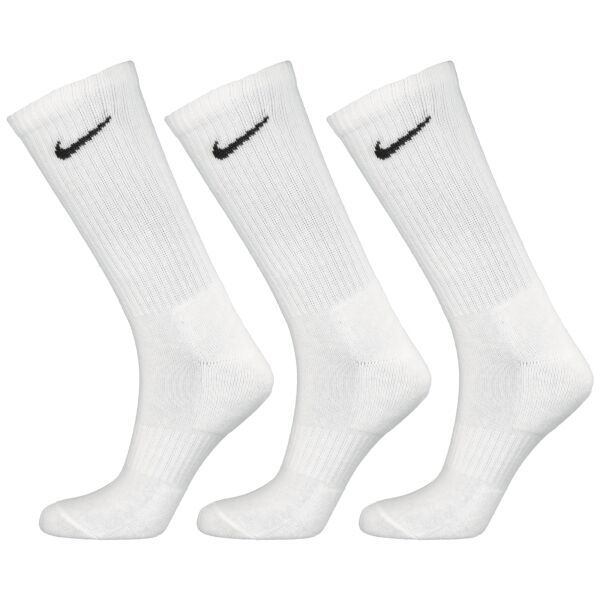Nike Nike EVERYDAY CUSH CREW 3PR U Чорапи, бяло, размер
