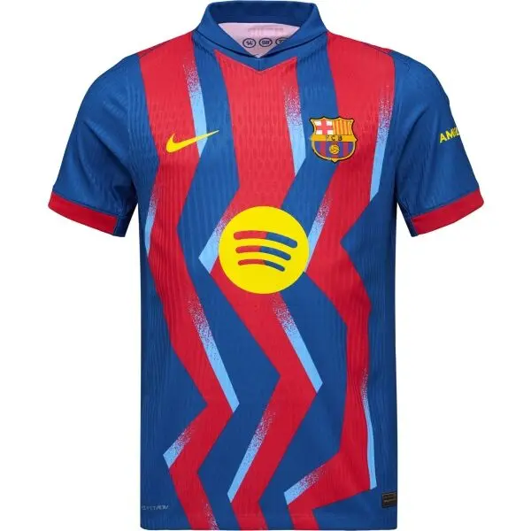 Nike Nike FCB M NK DFADV JSY SS MATCH SE Мъжка футболна фланелка, синьо, размер