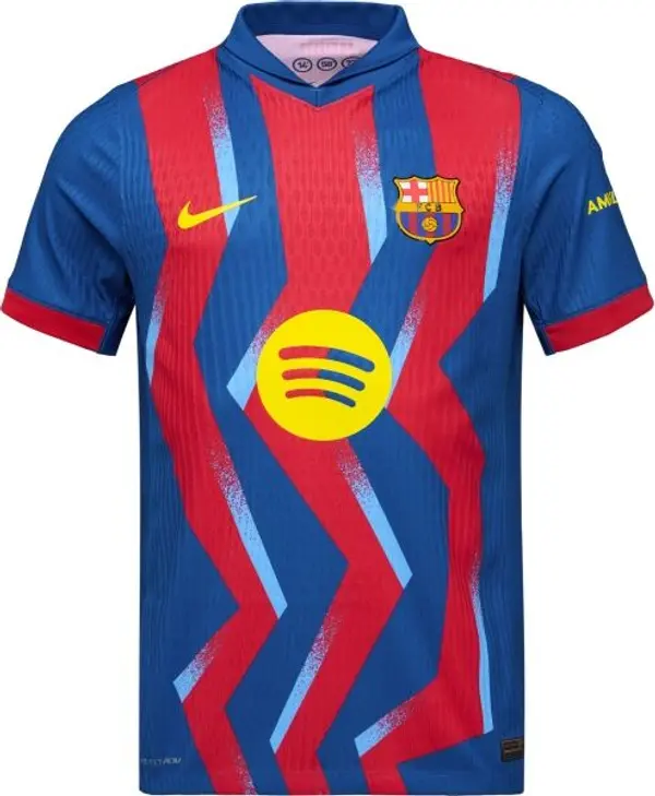 Nike Nike FCB M NK DFADV JSY SS MATCH SE Мъжка футболна фланелка, синьо, размер