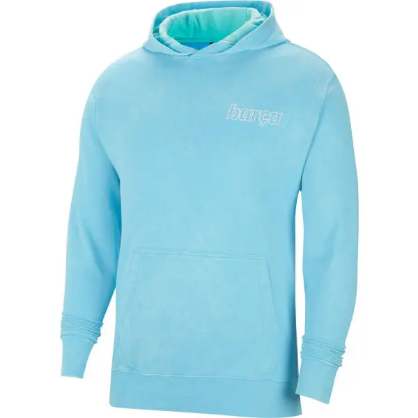 Nike Nike FCB M NSW HOODIE PO FT BW Мъжки суитшърт, светлосиньо, размер