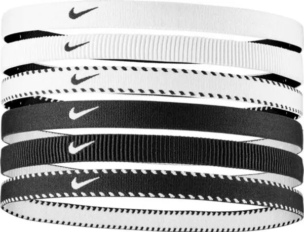 Nike Nike FLEX CLASSIC HEADBANDS 6PK Ленти за глава, черно, размер