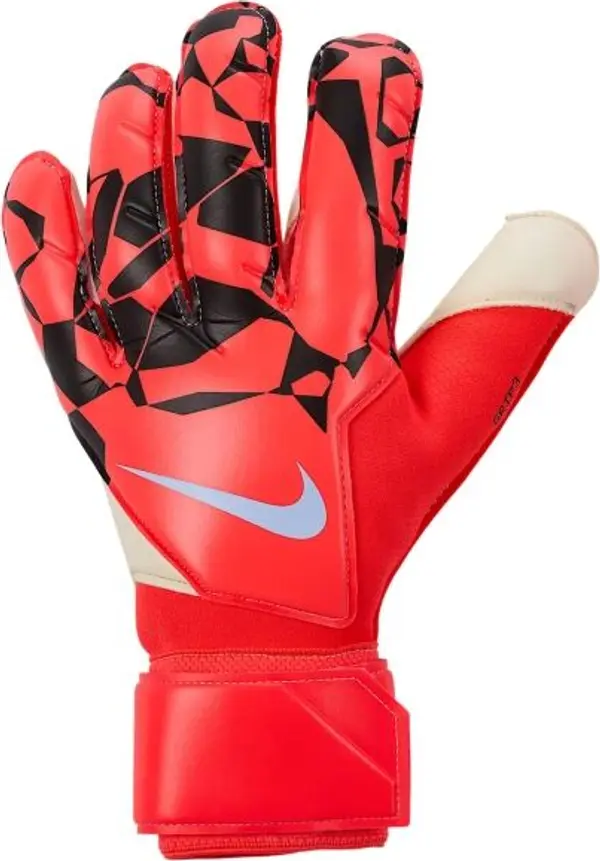 Nike Nike GOALKEEPER GRIP 3 Мъжки вратарски ръкавици, червено, размер