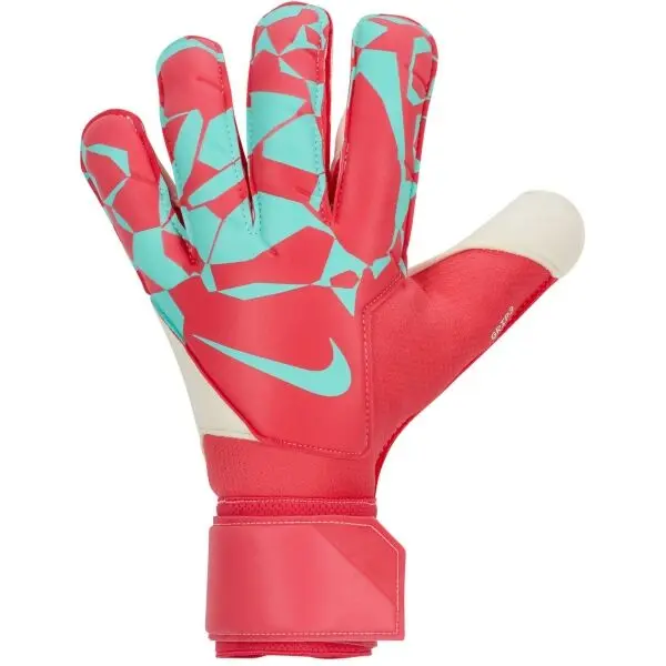 Nike Nike GOALKEEPER GRIP 3 Мъжки вратарски ръкавици, червено, размер
