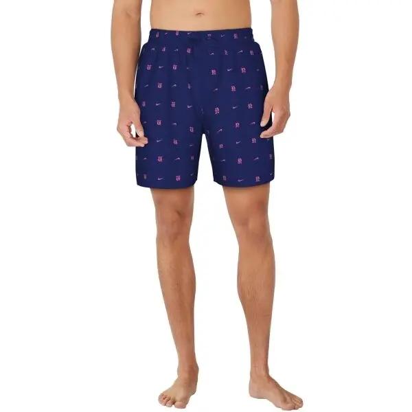Nike Nike GOTHIC LUX LETTER Мъжки шорти за плуване, тъмносин, размер