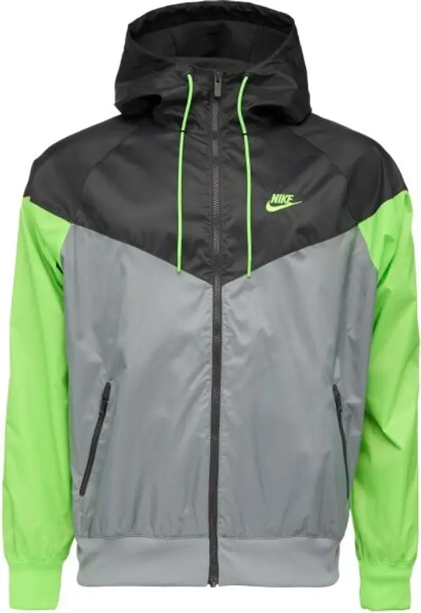 Nike Nike HERITAGE ESSENTIALS WINDRUNNER Мъжко яке, сиво, размер
