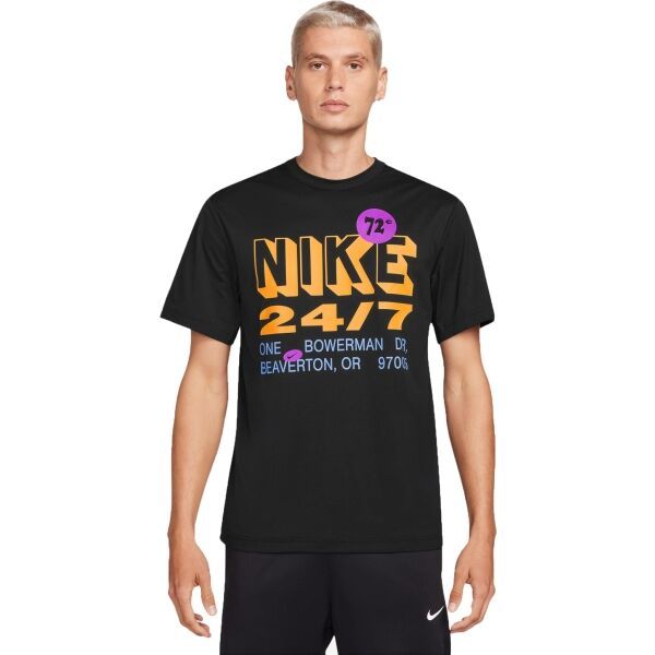 Nike Nike HYVERSE Мъжка тениска, черно, размер