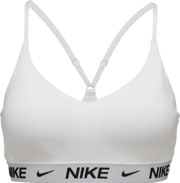 Nike Nike INDY Дамско спортно бюстие, бяло, размер