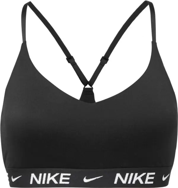 Nike Nike INDY Дамско спортно бюстие, черно, размер