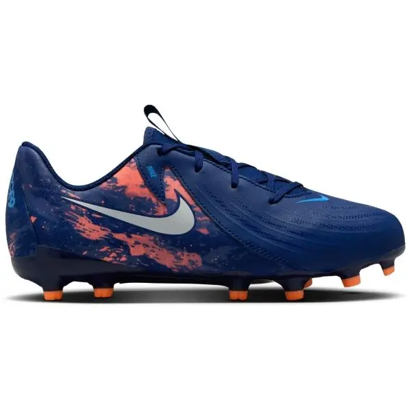 Nike Nike JR PHANTOM GX II ACADEMY FG/MG EH Детски бутонки, синьо, размер 35.5