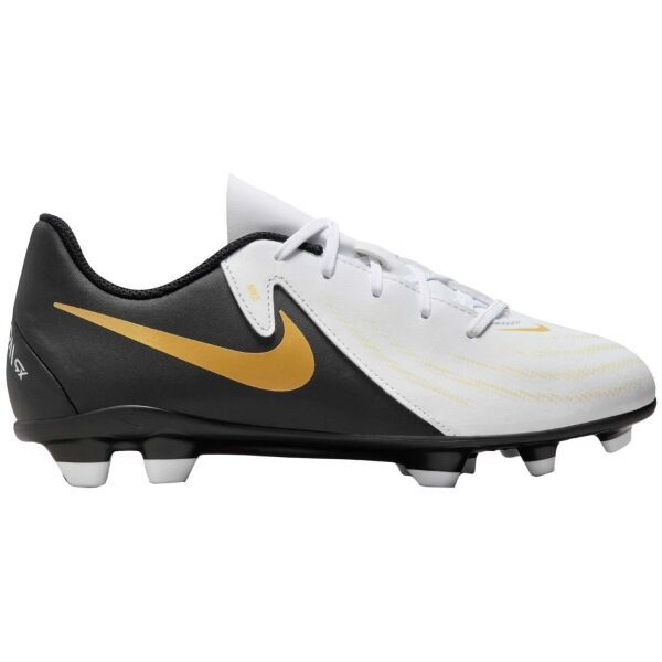 Nike Nike JR PHANTOM GX II CLUB FG/MG Детски футболни обувки, бяло, размер 36
