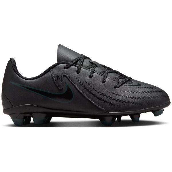 Nike Nike JR PHANTOM GX II CLUB FG/MG Детски футболни обувки, черно, размер 33.5