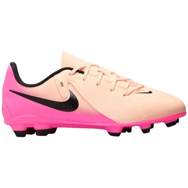 Nike Nike JR PHANTOM GX II CLUB FG/MG Детски футболни обувки, оранжево, размер 32