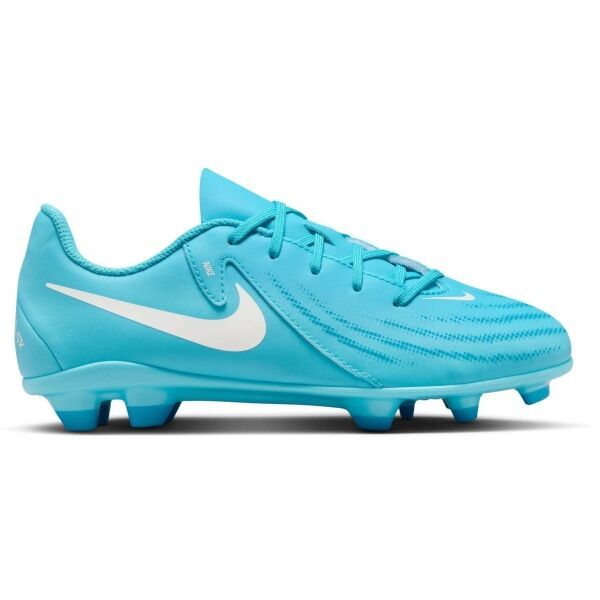 Nike Nike JR PHANTOM GX II CLUB FG/MG Детски футболни обувки, тюркоазено, размер 35