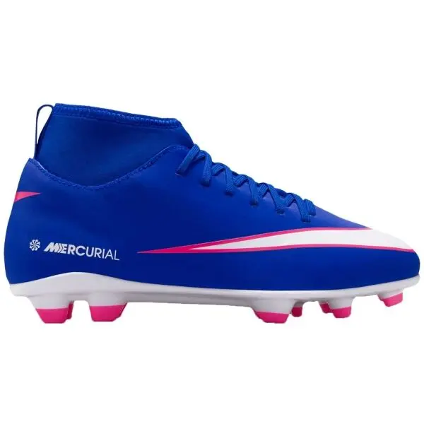 Nike Nike JR SUPERFLY 10 CLUB FG/MG Детски футболни бутонки, синьо, размер 35