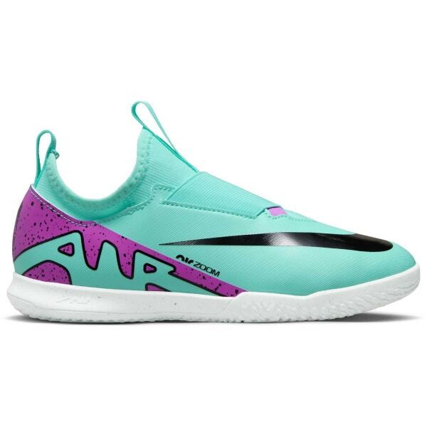 Nike Nike JR ZOOM MERCURIAL VAPOR 15 ACADEMY IC Детски обувки за зала, тюркоазено, размер 33