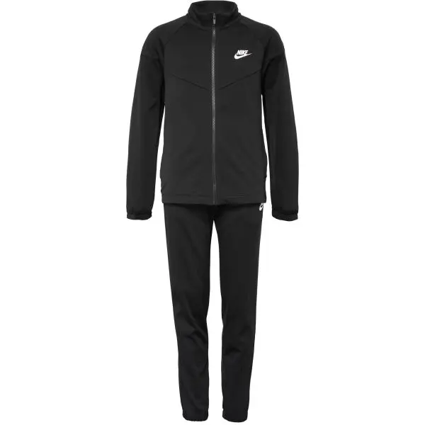 Nike Nike K SPORTSWEAR DF TRACKSUIT PK FZ Детски спортен комплект, черно, размер