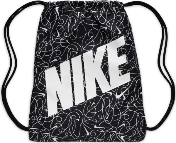 Nike Nike KIDS' DRAWSTRING BAG Детска спортна мешка, черно, размер
