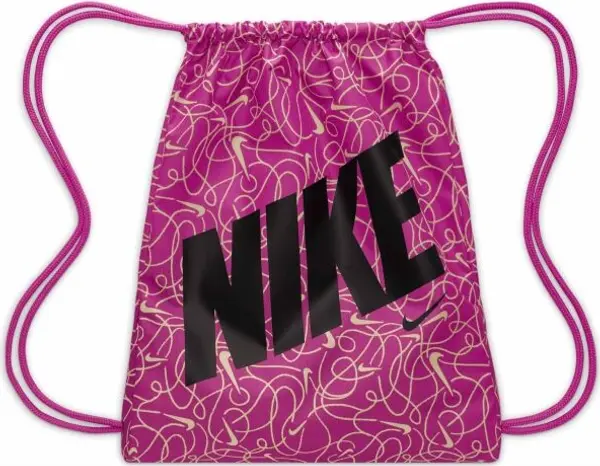 Nike Nike KIDS' DRAWSTRING BAG Детска спортна мешка, розово, размер