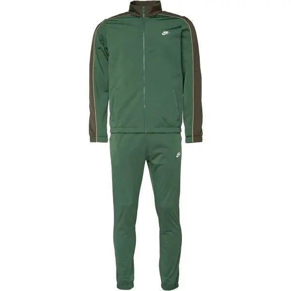 Nike Nike M CLUB TRACK SUIT Мъжки спортен екип, тъмнозелено, размер