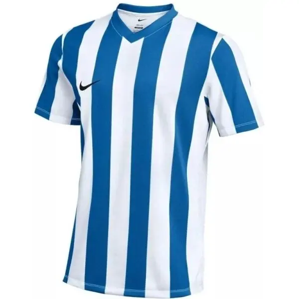 Nike Nike M NK DF STRIPPED JSY Мъжка футболна фланелка, бяло, размер XXL