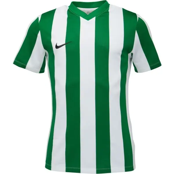 Nike Nike M NK DF STRIPPED JSY Мъжка футболна фланелка, зелено, размер