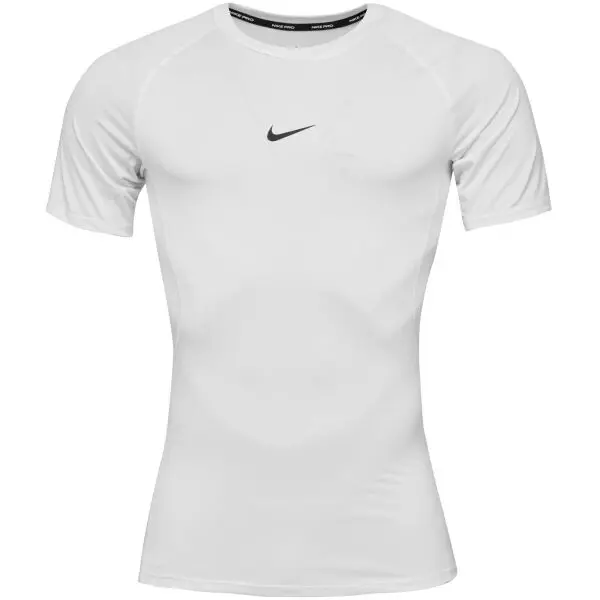 Nike Nike M NP DF TIGHT TOP SS Мъжка тениска за тренировки, бяло, размер XXL