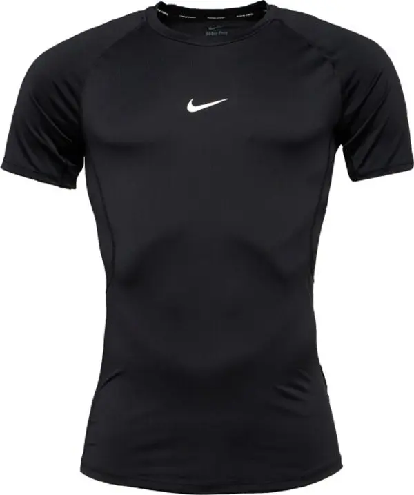 Nike Nike M NP DF TIGHT TOP SS Мъжка тениска за тренировки, черно, размер XXL