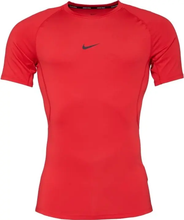 Nike Nike M NP DF TIGHT TOP SS Мъжка тениска за тренировки, червено, размер XXL