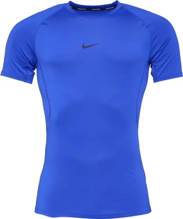 Nike Nike M NP DF TIGHT TOP SS Мъжка тениска за тренировки, синьо, размер