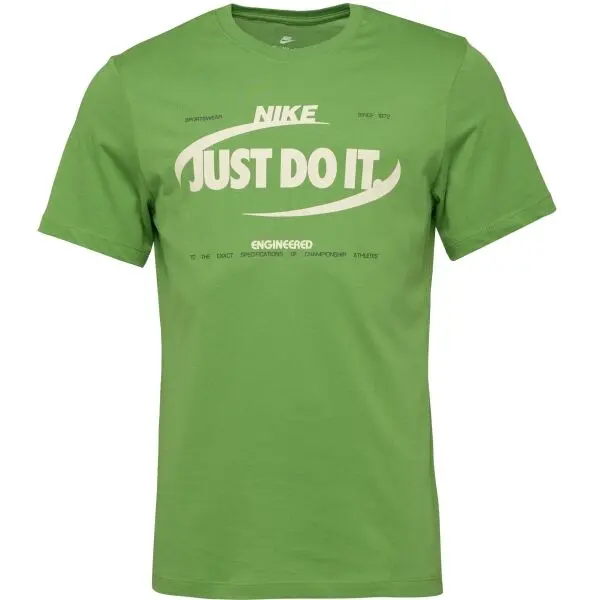 Nike Nike M NSW TEE 6MO JDI FAHO25 Мъжка тениска, зелено, размер