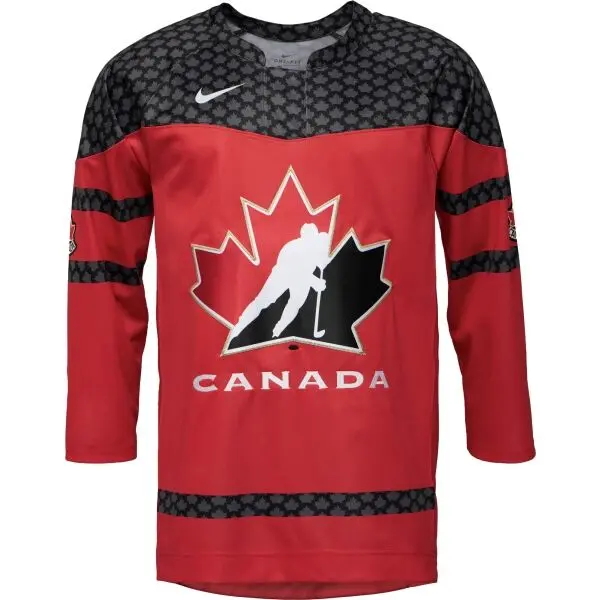 Nike Nike MEN'S IIHF REPLICA CANADA Мъжка хокейна фланелка, червено, размер