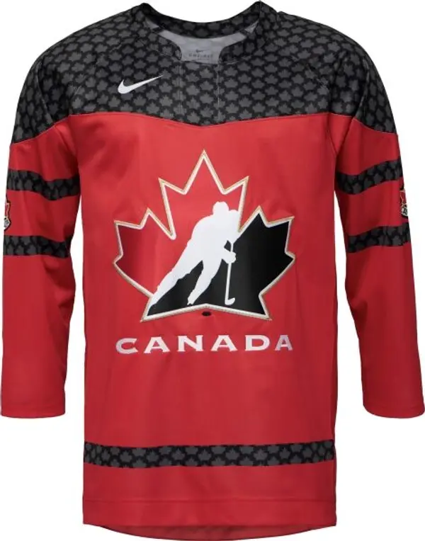 Nike Nike MEN'S IIHF REPLICA CANADA Мъжка хокейна фланелка, червено, размер