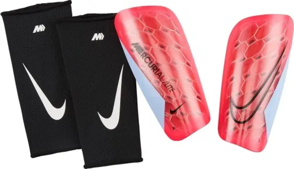 Nike Nike MERCURIAL LITE Протектори за подбедрица, червено, размер