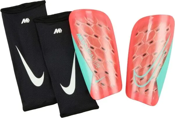 Nike Nike MERCURIAL LITE Протектори за подбедрица, цвят сьомга, размер