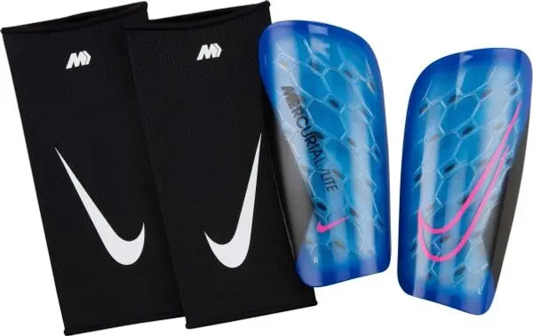 Nike Nike MERCURIAL LITE Протектори за подбедрица, синьо, размер