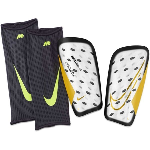 Nike Nike MERCURIAL LITE SUPERLOCK Мъжки футболни протектори, бяло, размер