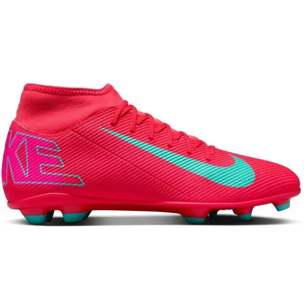 Nike Nike MERCURIAL SUPERFLY 10 CLUB FG/MG Мъжки бутонки, червено, размер 45.5
