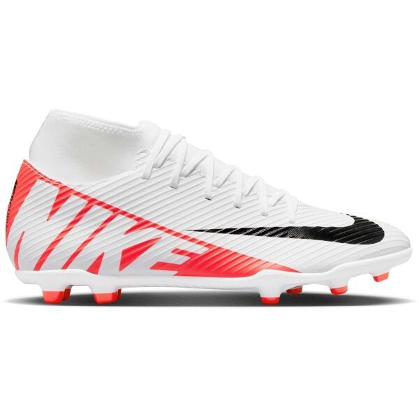 Nike Nike MERCURIAL SUPERFLY 9 CLUB FG/MG Футболни обувки, бяло, размер 45.5
