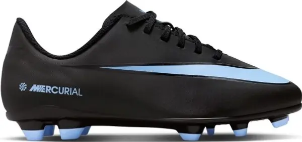 Nike Nike MERCURIAL VAPOR 16 CLUB FG/MG JR Детски футболни бутонки, черно, размер 36.5