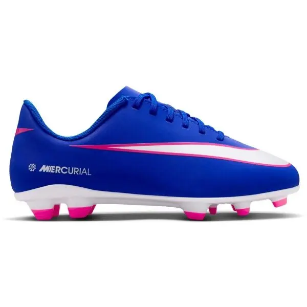 Nike Nike MERCURIAL VAPOR 16 CLUB FG/MG JR Детски футболни бутонки, синьо, размер 33