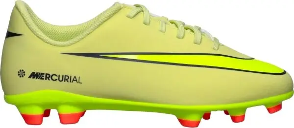Nike Nike MERCURIAL VAPOR 16 CLUB FG/MG JR Детски футболни бутонки, жълто, размер 35.5