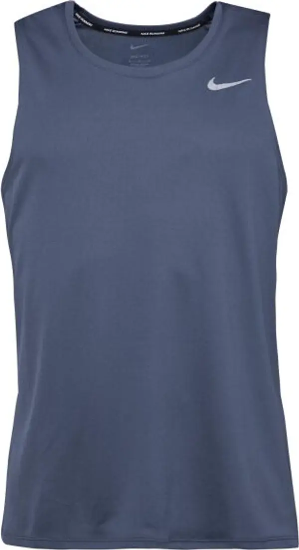 Nike Nike MILER Мъжки потник, тъмносин, размер