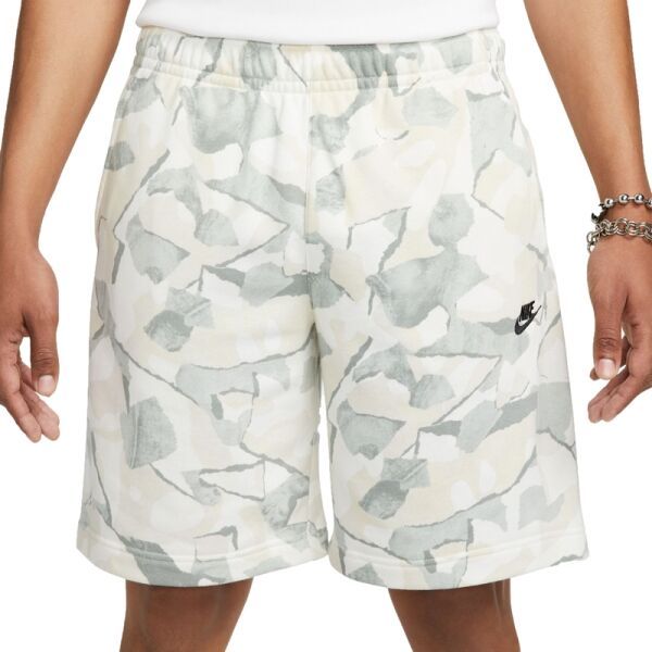 Nike Nike CLUB+ FT SHORT AOP Мъжки шорти, бежово, размер 2XL