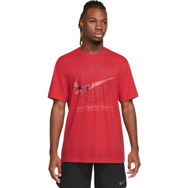 Nike Nike DF TEE WC2 Мъжка тениска, червено, размер 2XL